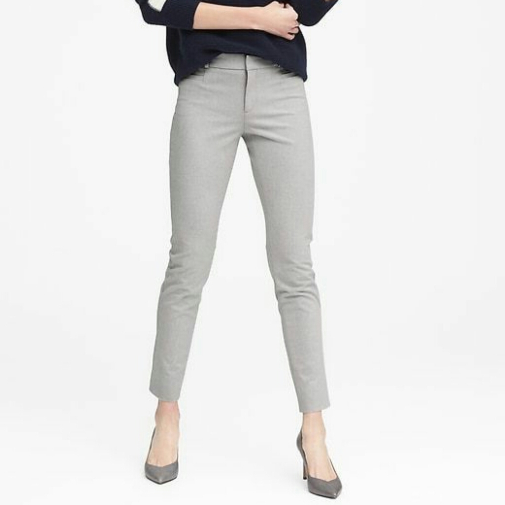 Banana Republic Sloan Skinny-Fit Ankle Pants 00P